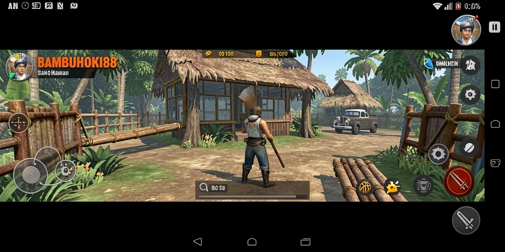 Tangkapan layar utama BAMBUHOKI88 menampilkan gameplay intensif dan interaktif.