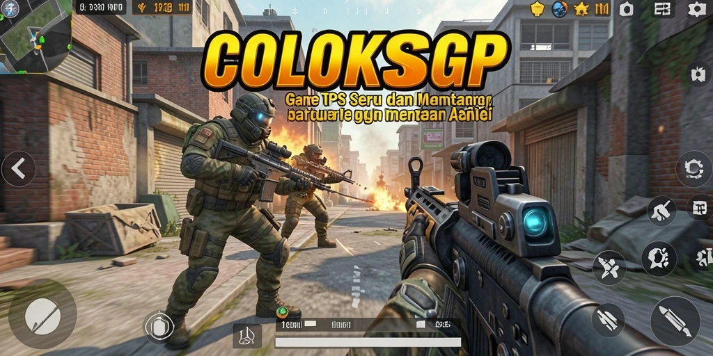 Tampilan gameplay seru di COLOKSGP, menunjukkan aksi yang mendebarkan.