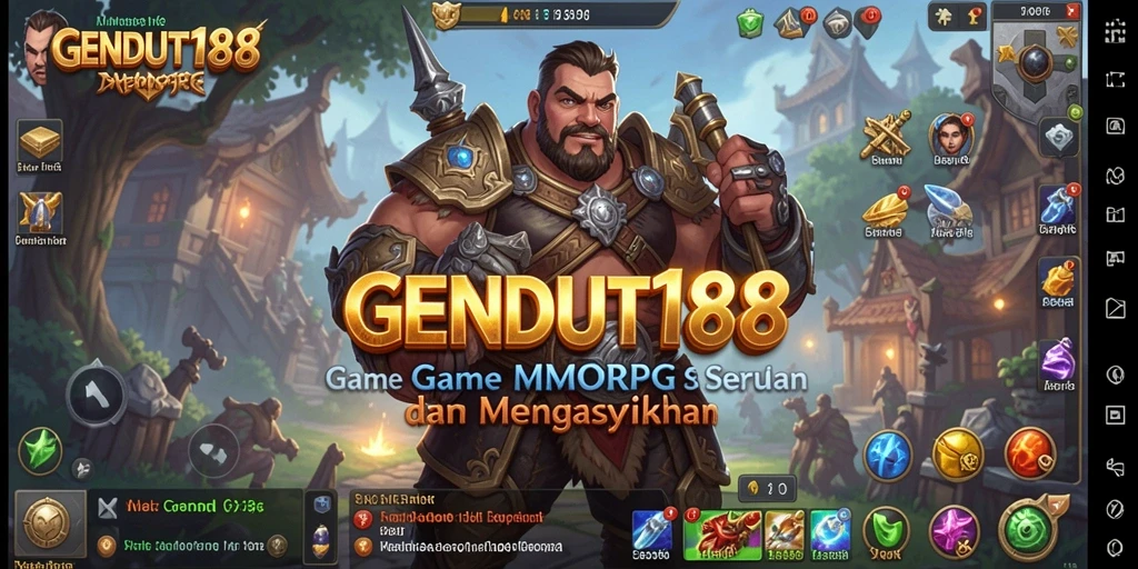 Tampilan gameplay menakjubkan dalam GENDUT188, penuh petualangan.