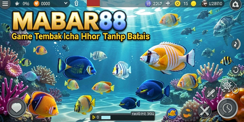Gameplay seru Tembak Ikan di MABAR88 yang penuh warna.