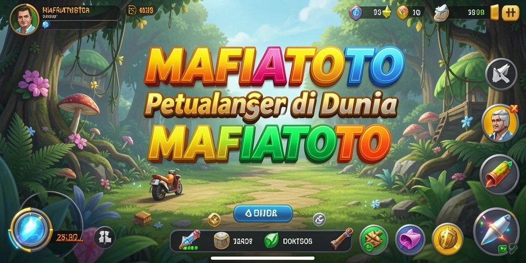 Tangkapan layar gameplay MAFIATOTO menunjukkan momen mendebarkan saat menjelajahi dunia petualangan.