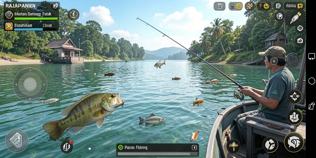 Gameplay memancing yang penuh aksi dan visual yang menakjubkan.
